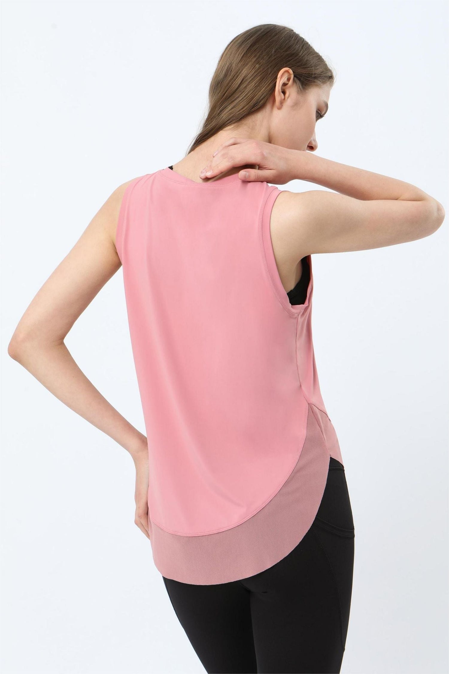 Breathable Mesh Panel Tank Top | Stylish &amp; Comfortable Activewear