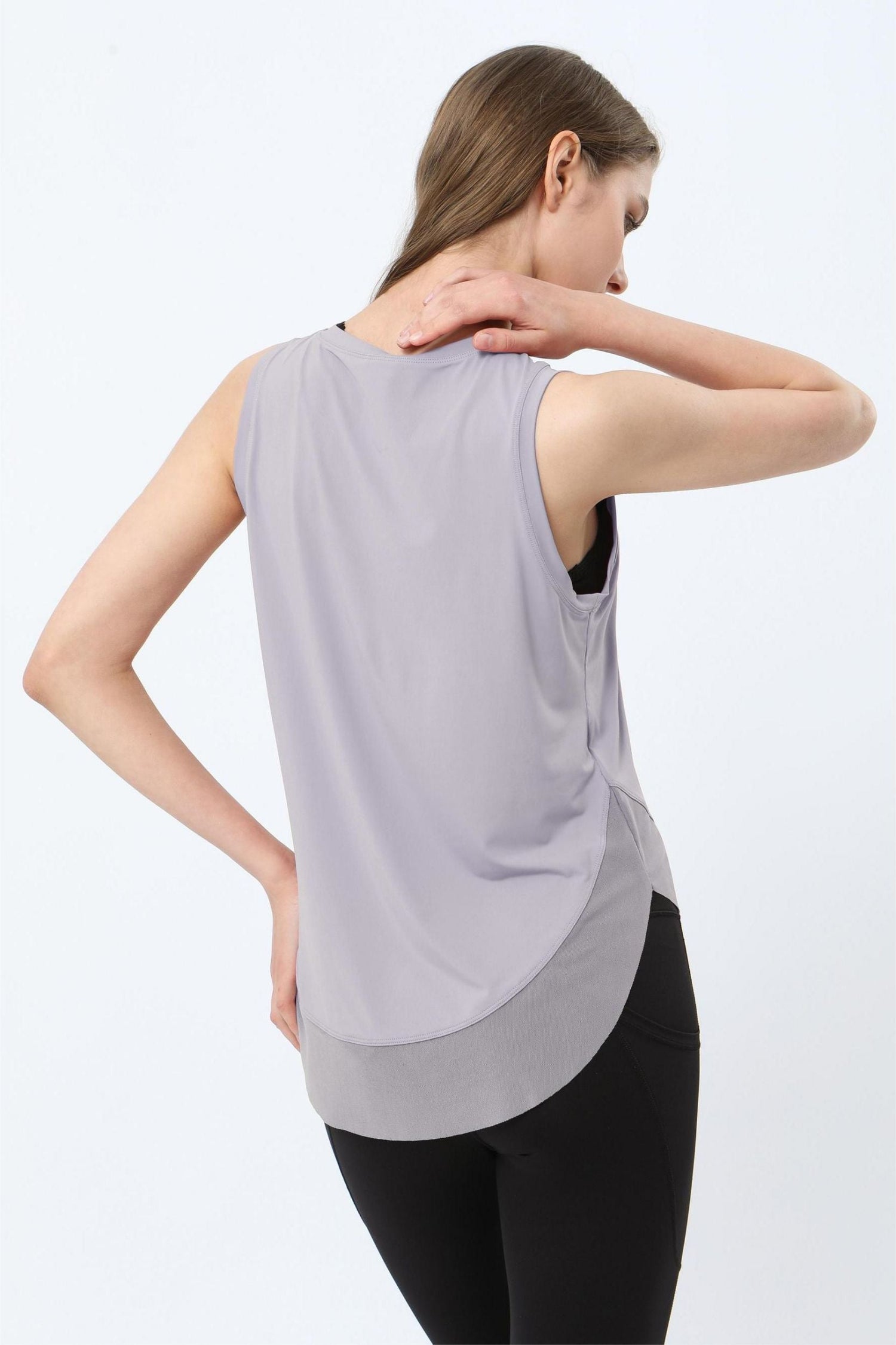 Breathable Mesh Panel Tank Top | Stylish &amp; Comfortable Activewear