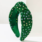 Christmas Wide Headband Snowflake Knotted Hair Accessories