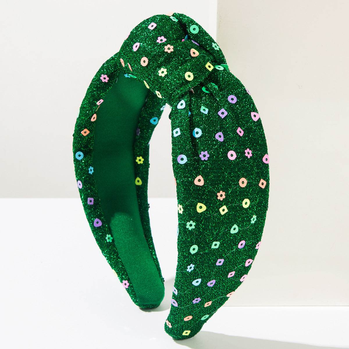 Christmas Wide Headband Snowflake Knotted Hair Accessories