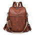 Elegant PU Leather Backpack | The Perfect Companion for Outings