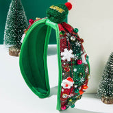 Christmas Plaid Knotted Headbands