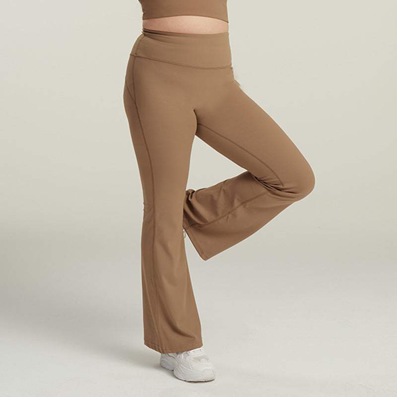 High Waist Flared Sports Pants | Perfect for Workout and Casual Wear