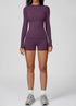 Sports Wear with Long Sleeve T-Shirt and Shorts