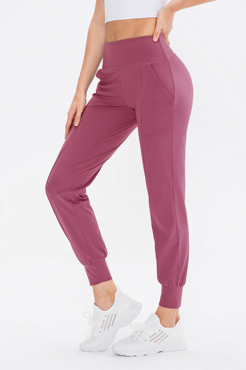 High-Waist Tapered Jogger