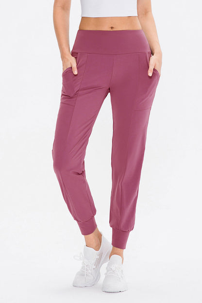 High-Waist Tapered Jogger