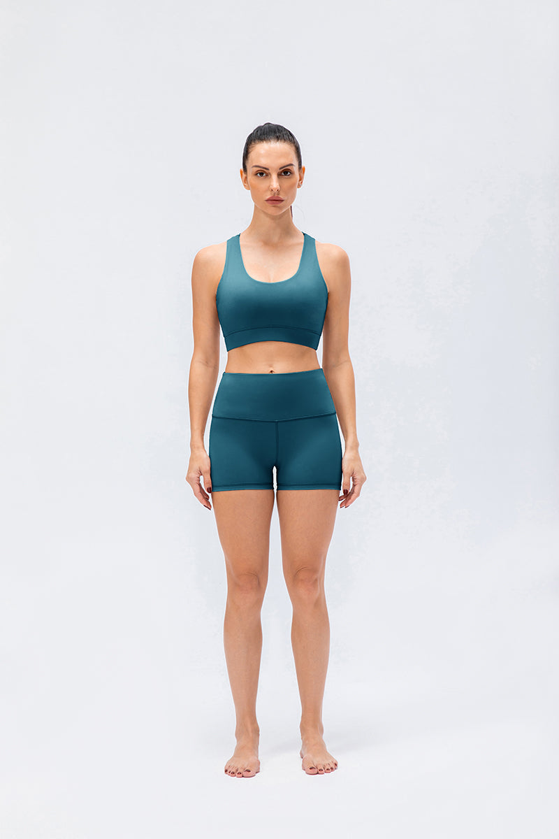 High-Rise Yoga Shorts