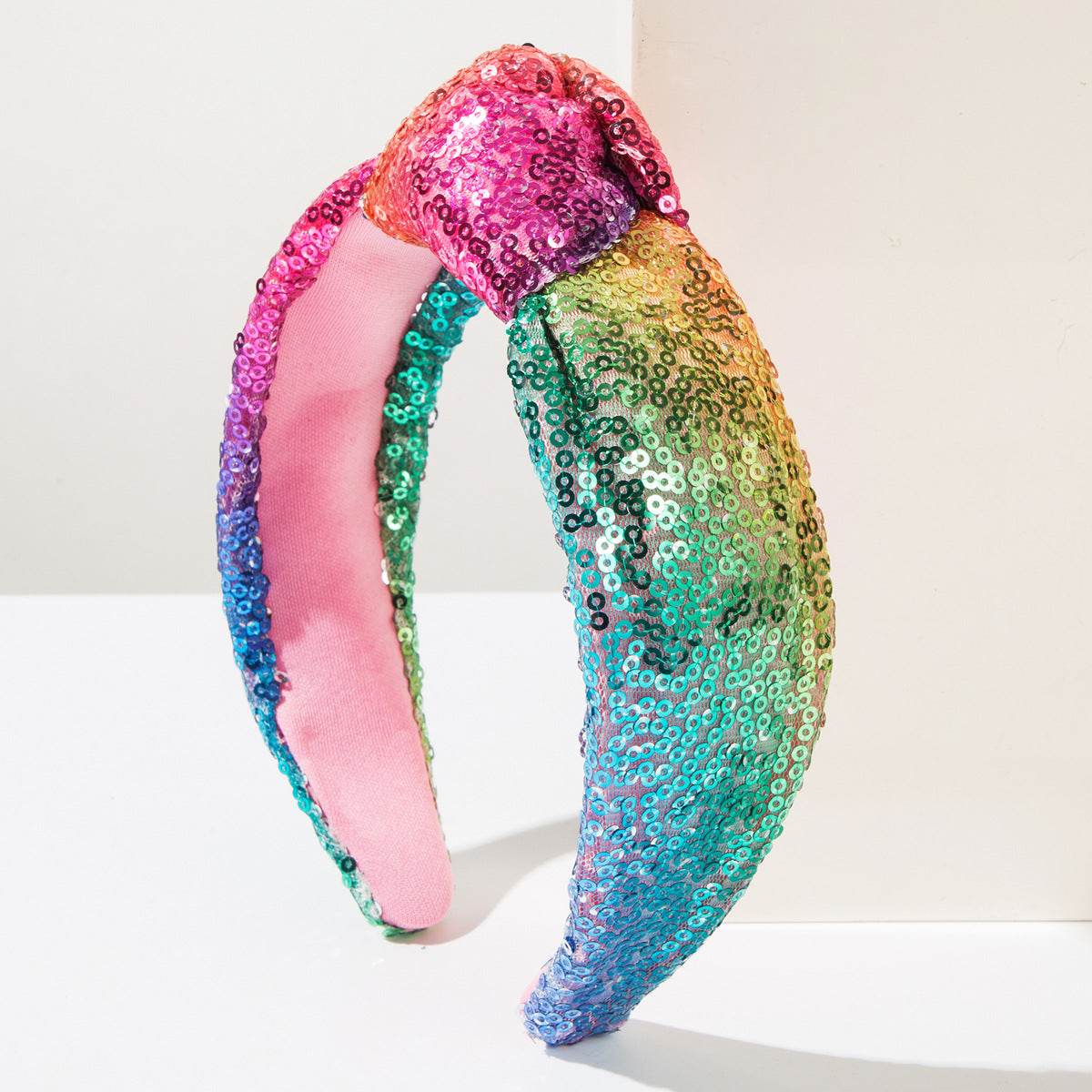 Sequin Knotted Headband Glitter Hair Accessories