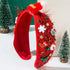 Christmas Plaid Knotted Headbands | Festive Holiday Hair Accessory