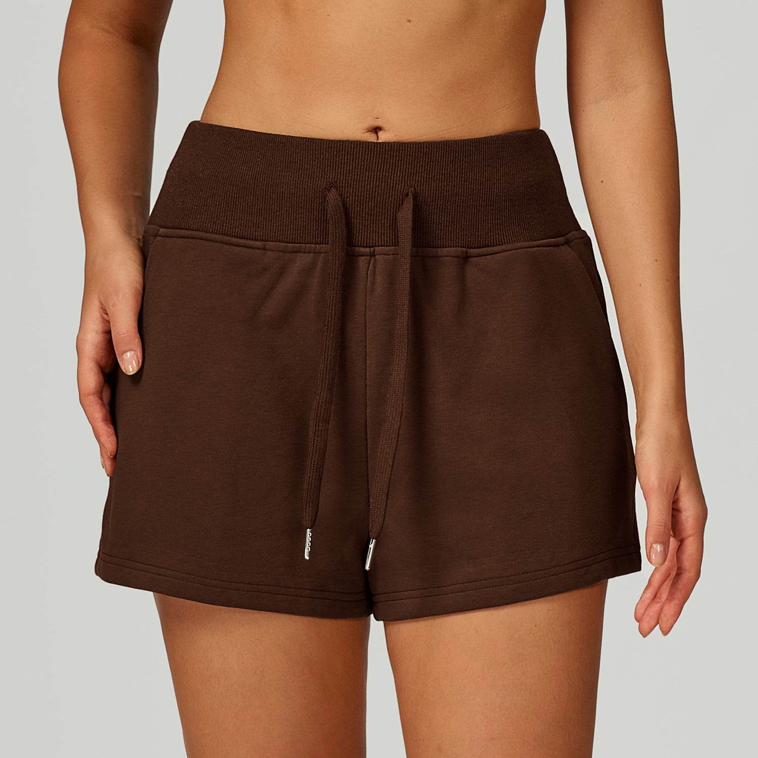 Sweat Shorts with Pockets Drawstring Casual Lounge Short