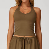 Workout Tank Top with Removable Bra Pad