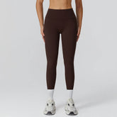 Color Block Athletic Legging High Waist Running Tights