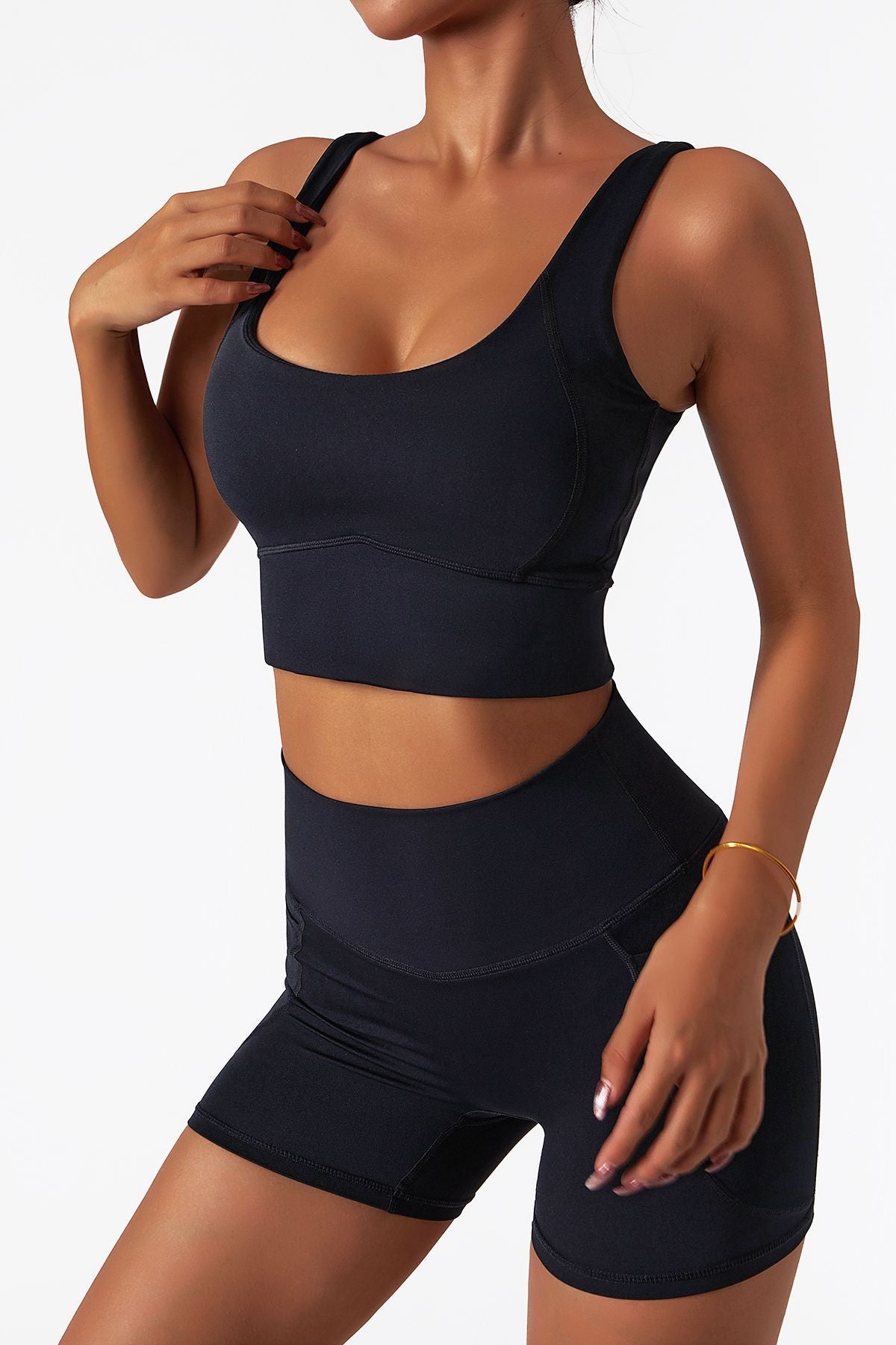 Longline Backless Sports Bra Top – Stylish, Supportive, &amp; Comfortable