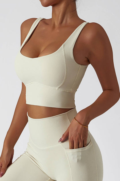 Longline Backless Sports Bra Top – Stylish, Supportive, &amp; Comfortable