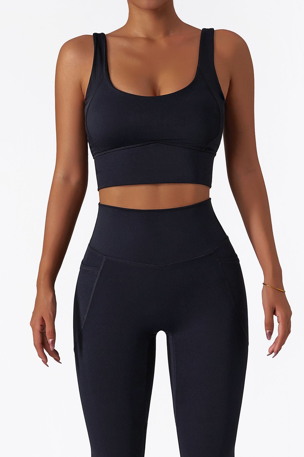 Longline Backless Sports Bra Top – Stylish, Supportive, &amp; Comfortable