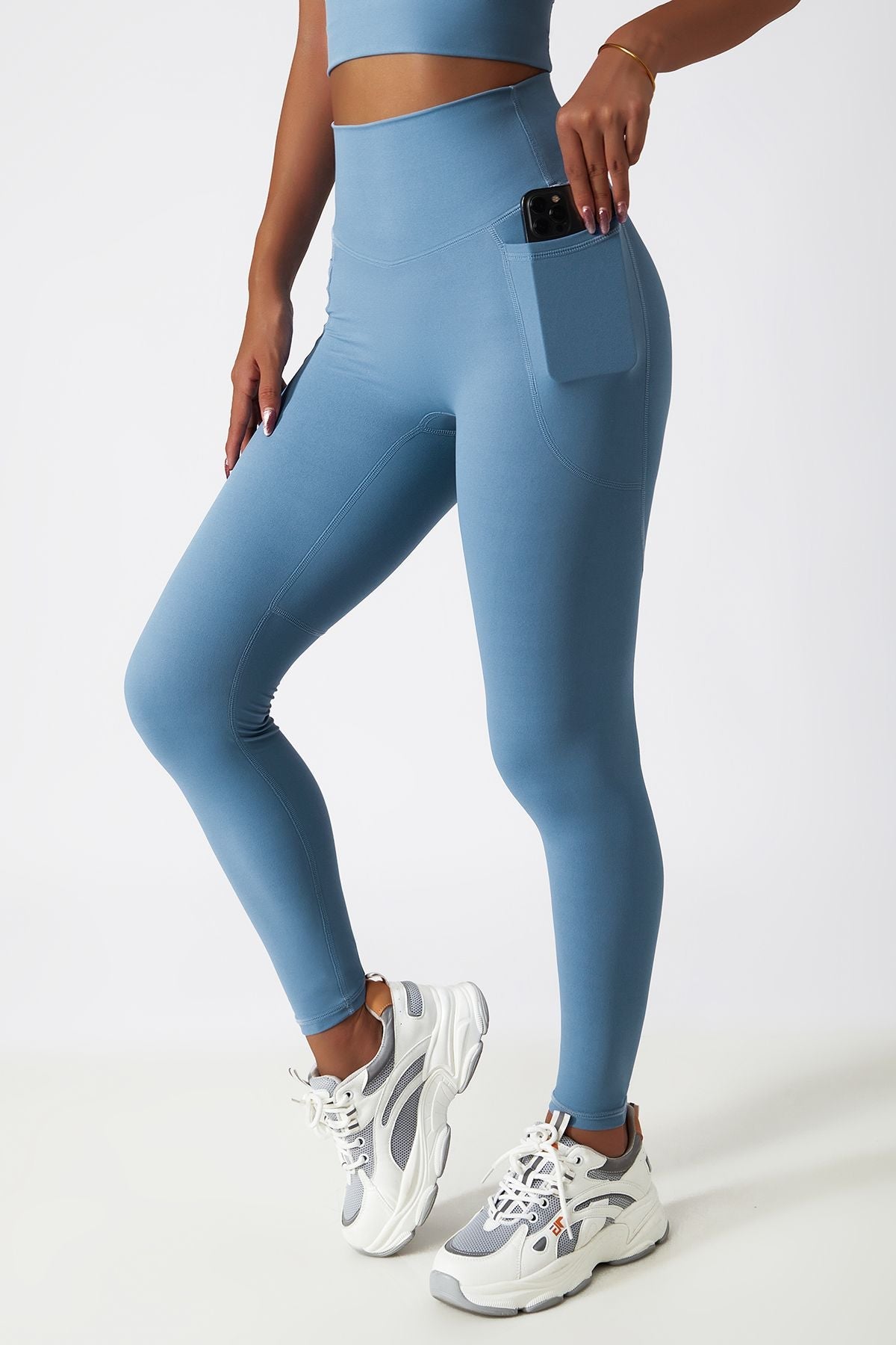 Cloud-Soft Workout Leggings with Pockets - Comfort &amp; Convenience 