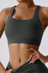 Crossover Back Bra Top – Stylish & Supportive for Active Wear