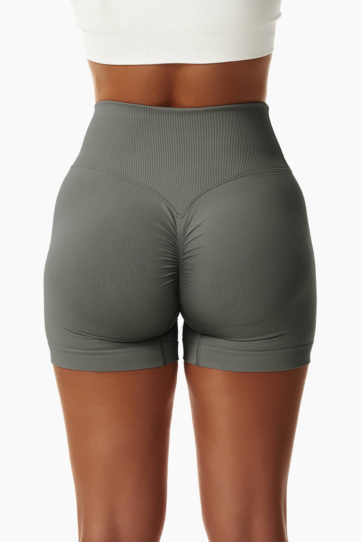 V-Cut Scrunch Butt Shorts