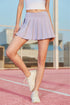 Crossover Pleated Tennis Skirt - Enjoy the Freedom of Movement