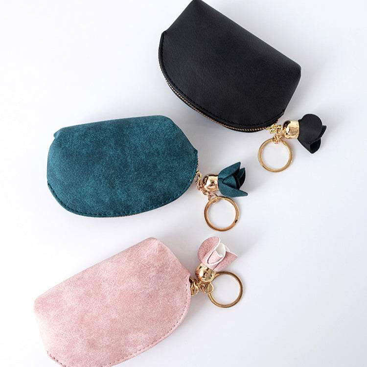 Frosted Small Coin Purse | Chic &amp; Compact for Convenient Storage