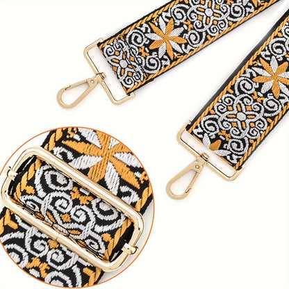 Retro Pattern Fashionable Bag Strap