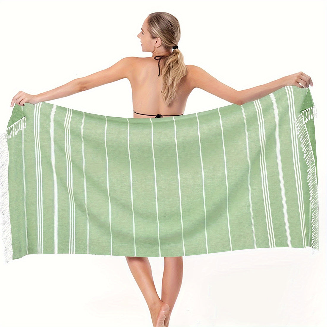 Turkish Tassel Beach Towel