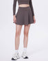 Mini Scalloped Hem Athletic Tennis Skirts with Short