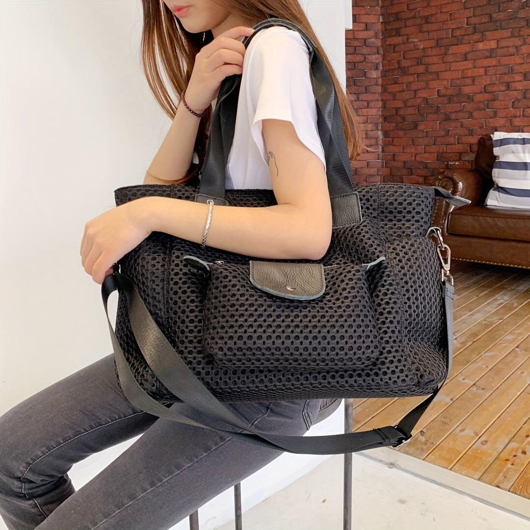 Large Capacity Mesh Tote Bag