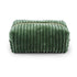 Vertical Stripes Corduroy Cosmetic Bag | Ideal for Travel Essentials