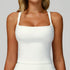 Wide Shoulder Straps Sport Tank Top with Removable Chest Pad