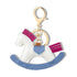 PU Leather Rocking Horse Bag Keychain Accessory | Stylish Accessory