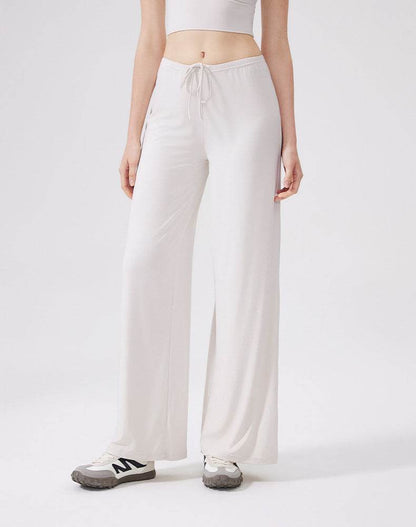 Wide Leg Sweatpants Casual Trousers Pants With Drawstring