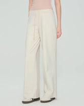 Casual Drawstring Waist Sweatpants Wide Leg Yoga Trousers