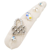 Rhinestone Snap Hair Clips Metal Hair Accessories