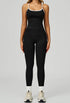 Sport Set with Color Block Tank Top and Legging