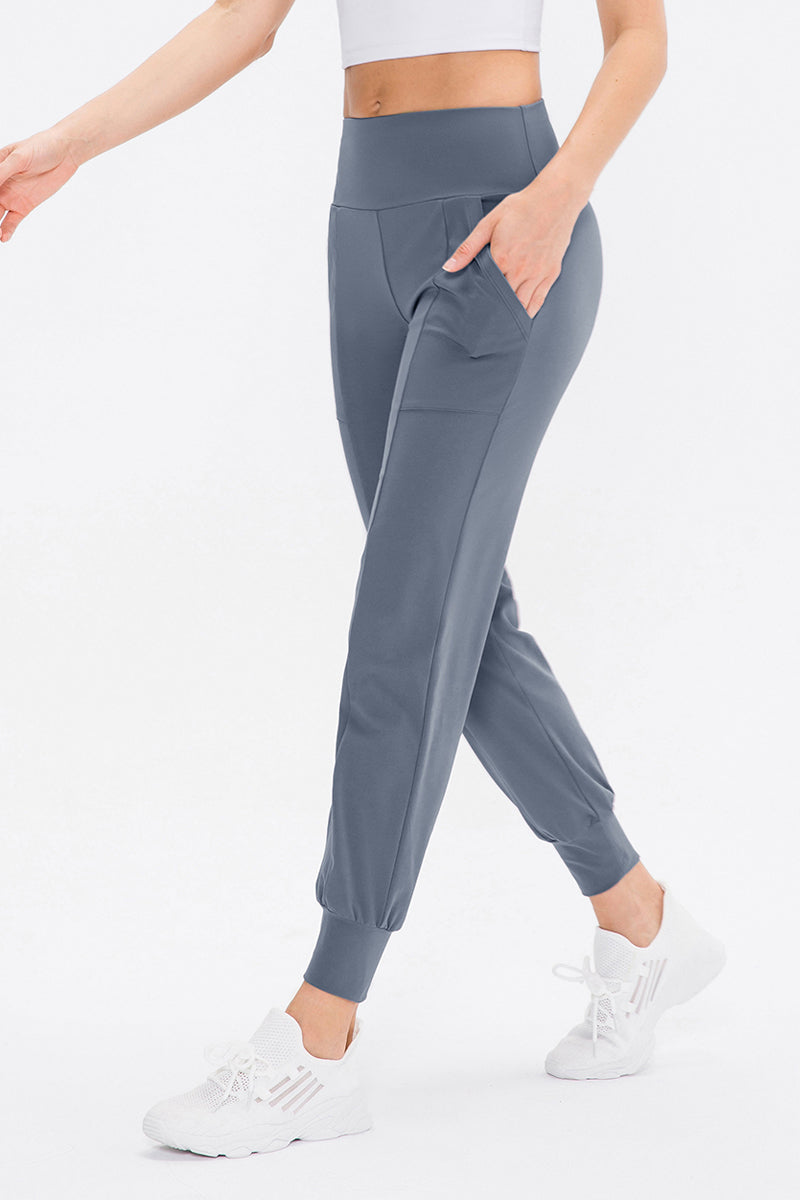 High-Waist Tapered Jogger