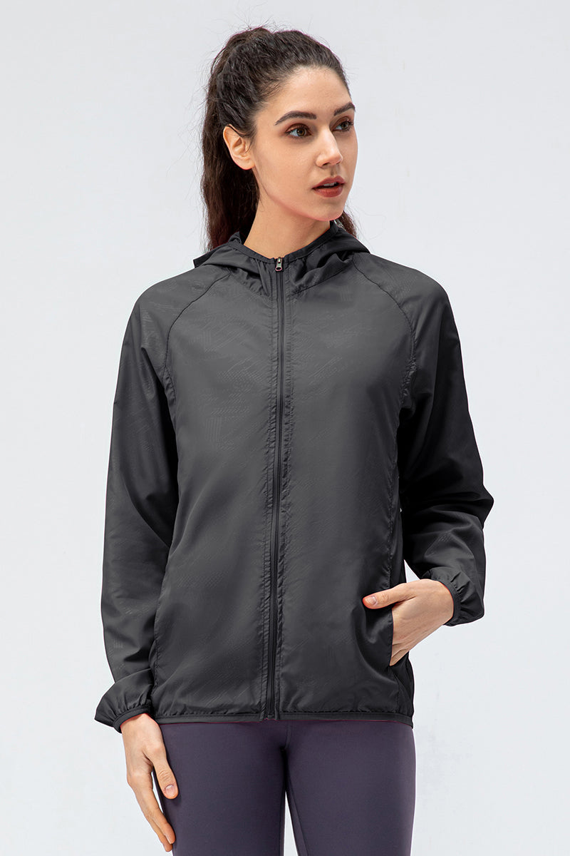 Full-Zip Packable Windbreaker | Portable &amp; Weather-Resistant