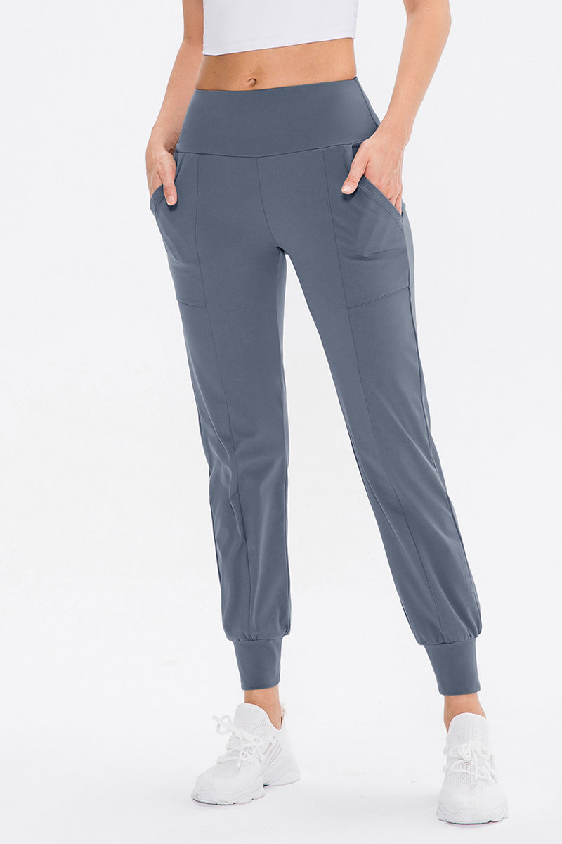 High-Waist Tapered Jogger