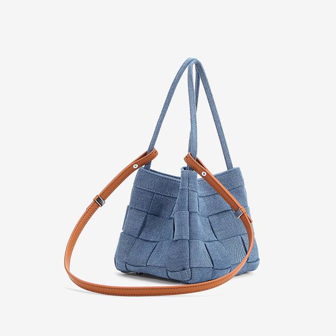 Denim Bucket Bag | Stylish Shoulder Handbag for Everyday Use