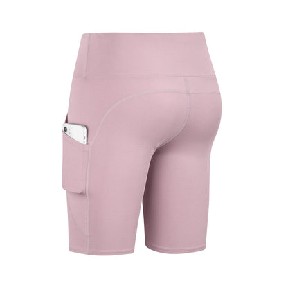 High-Rise Biker Short with Side Pockets - Shop Now!