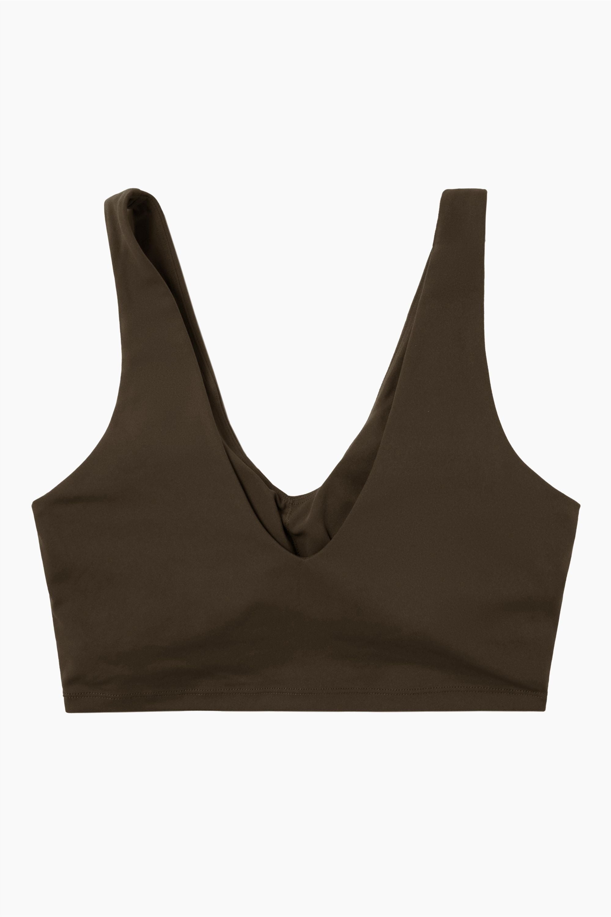 Deep Plunge Backless Tank Top - Stylish and Sporty Workout Wear