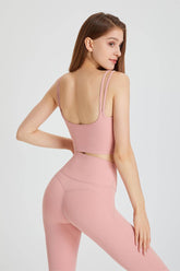 Double Strap Longline Sports Tank Tops