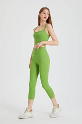 Double Strap Longline Sports Tank Tops