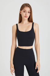 Double Strap Longline Sports Tank Tops