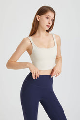 Double Strap Longline Sports Tank Tops