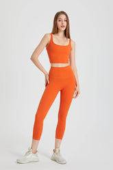 Double Strap Longline Sports Tank Tops