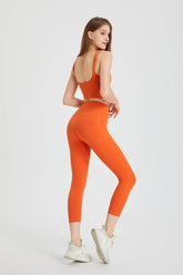 Double Strap Longline Sports Tank Tops