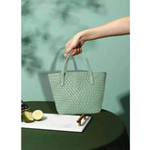 Fashionable Handmade Woven Tote Bag