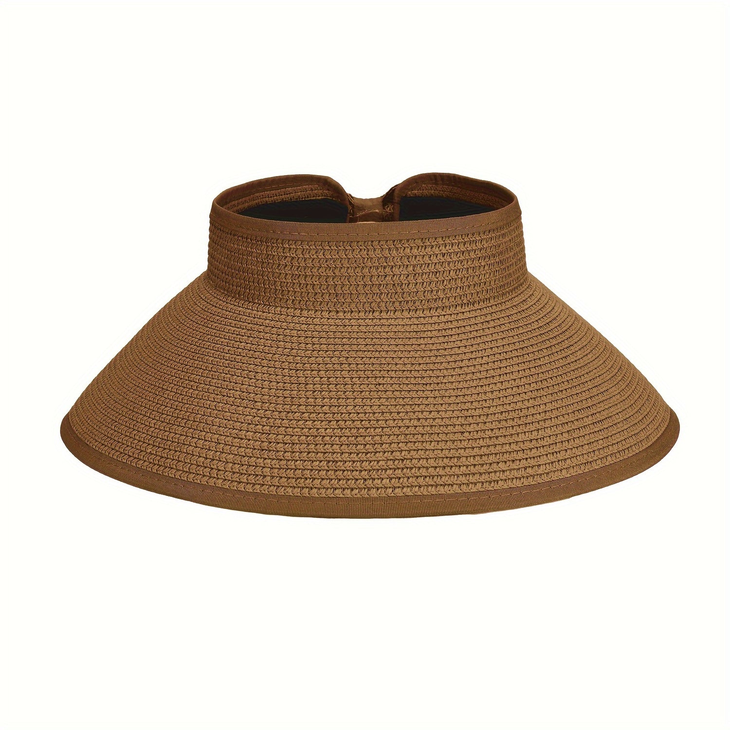 Foldable Wide Brim Sun Hat with Hook and Loop Closure