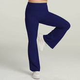 High Waist Flared Sports Pants